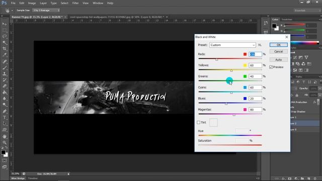 Cara Buat Sampul Youtube yang Keren & Mudah | #Photoshop Tutorial смотреть онлайн