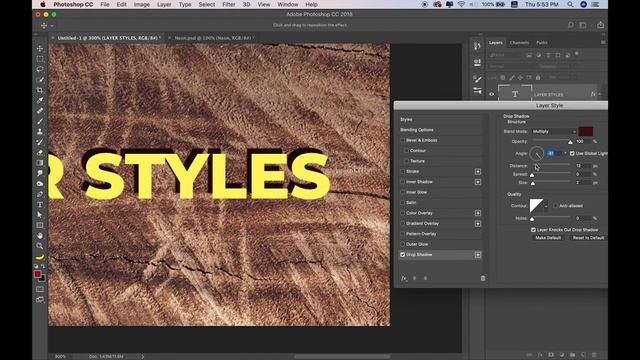 Bài 58: Tạo Drop Shadows | Làm Chủ Photoshop CC 2018 смотреть онлайн