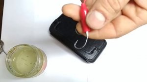 Супер заточка рыболовных крючков электрохимическим способом .Острее заводского!!!