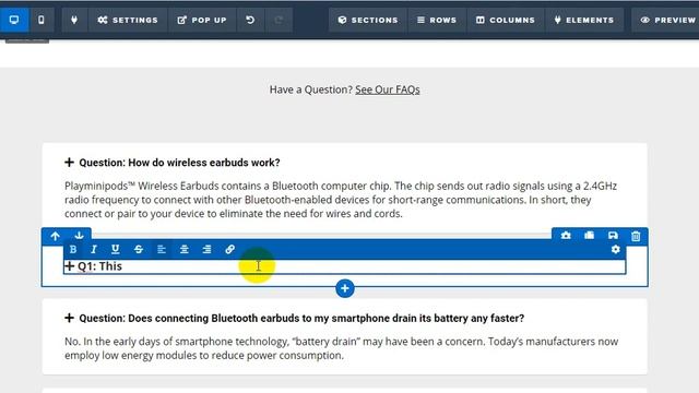 Clickfunnels smart FAQ Accordion смотреть онлайн