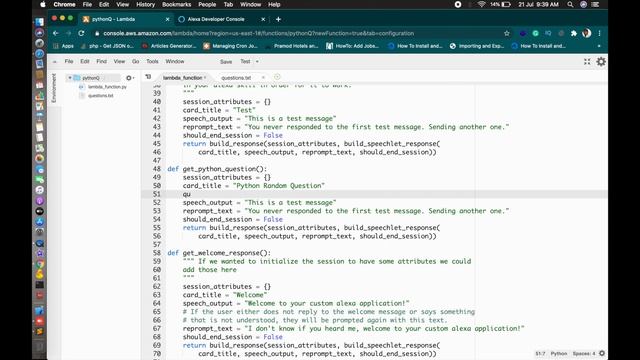 How to Build Your Own Custom Alexa Skill using Python: Hands-on! смотреть онлайн
