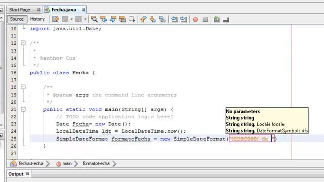 30 Formato de tiempo SimpleDateFormat, fecha Date, fecha del sistema LocalDateTime смотреть онлайн
