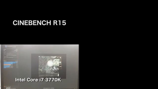 CINEBENCH R15 (Ryzen 7 1700 vs Core i7 3770K) смотреть онлайн