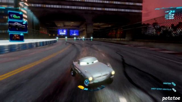 Cars 2: The Video Game | Finn McMissile - Vista Run | Potatoe