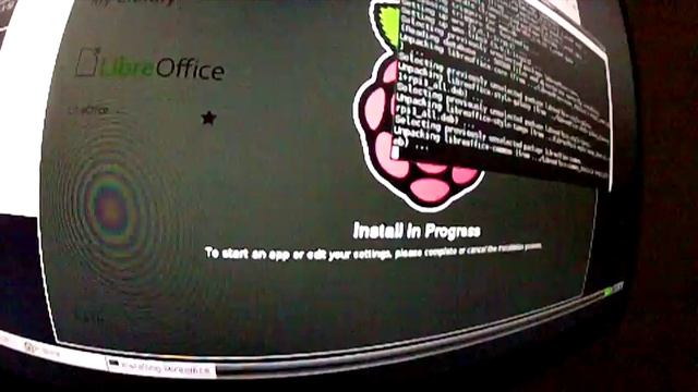 raspberry pi installing libre office from pi store... FAIL proceed to next video смотреть онлайн