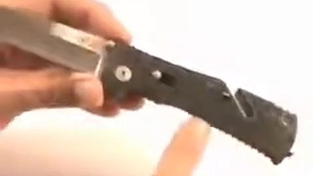 SOG Trident Tanto Folder Satin Blade TF-6 | OsoGrandeKnives смотреть онлайн