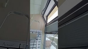 Как установить цепной электропривод открывания окна скрыто на створку Giessi varia с подключением