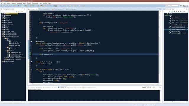 Slick2D: Spieleentwicklung in Java #7 - Schüsse erstellen смотреть онлайн