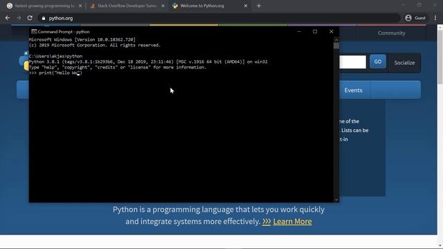 Learn Python the Easy Way | Python Tutorial for Beginners : Part 1 - Introduction & Installation смотреть онлайн