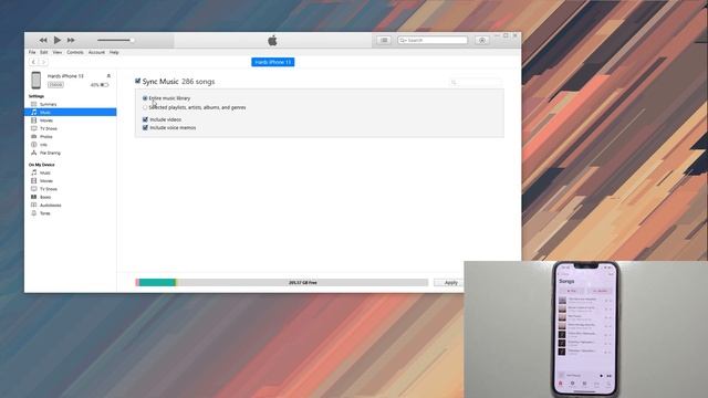 How to Transfer Music from Computer to iPhone 13 - iTunes Music Sync смотреть онлайн