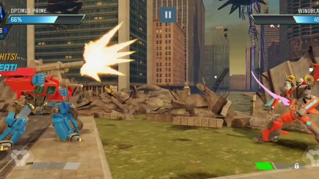 Transformers forged to fight game - mobile gameplay смотреть онлайн