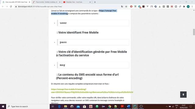 Comment Envoyer des SMS FreeMobile en Python? смотреть онлайн