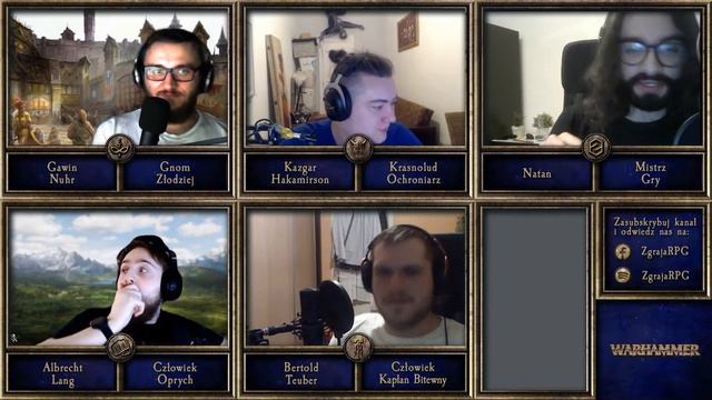 Sesja RPG | Warhammer 4ED | Skazany na Śmierć #6 смотреть онлайн