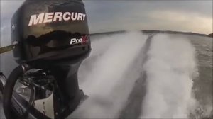 Работа гидроподьёма лодочный мотор Merkury