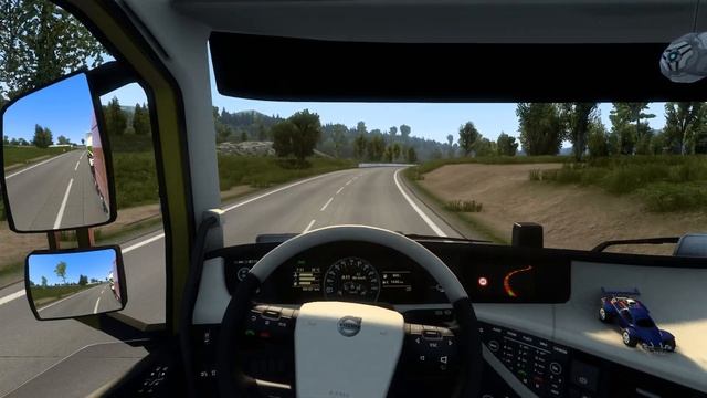 Euro Truck Sim 2 - Груз: рожь (21t) - Brussels -- Kassel | Большегруз Volvo 750 | Logitech G29