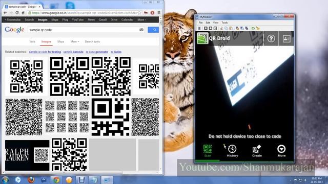 How to Scan QR-Code from Android смотреть онлайн