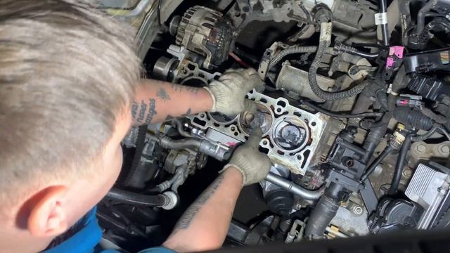 Opel Astra J/ Двигатель A16XER/ Разбор мотора после частичного капитального ремонта двигателя. смотреть онлайн