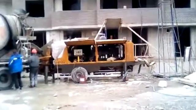 Стационарные бетононасосы в строительстве. смотреть онлайн
