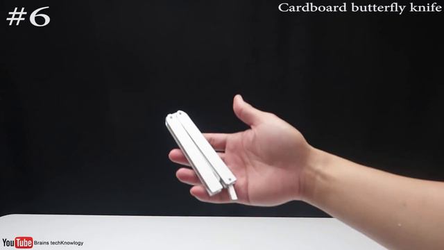 WHAT TRICKS Can You DO With CARDBOARD Butterfly Knife? REAL Vs Cardboard - FIGHT!