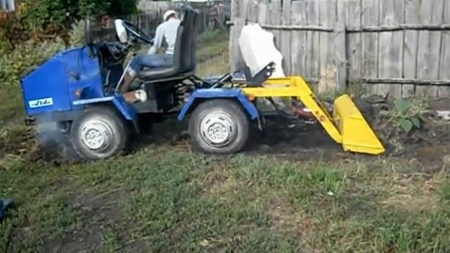 испытание мини погрузчика смотреть онлайн