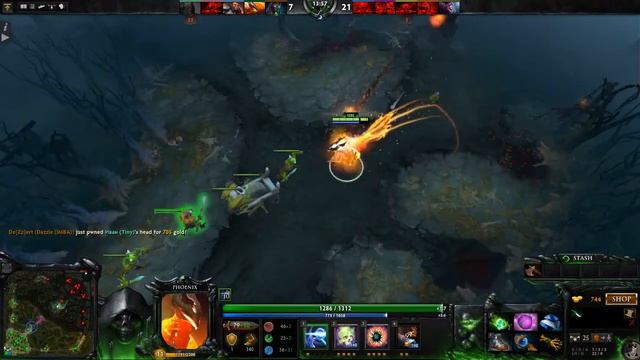 Dota 2 random IMBA-5 vs 1=How did it even get that close? смотреть онлайн