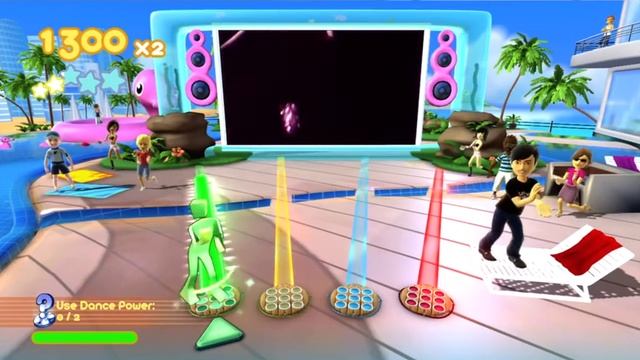 Dance Paradise 720P gameplay Gloria Gaynor (I Will Survive) Xbox 360 Kinect смотреть онлайн