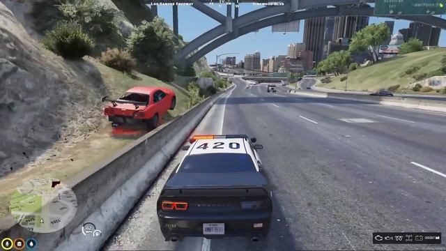 I Became a Fake Cop in GTA 5 RP смотреть онлайн