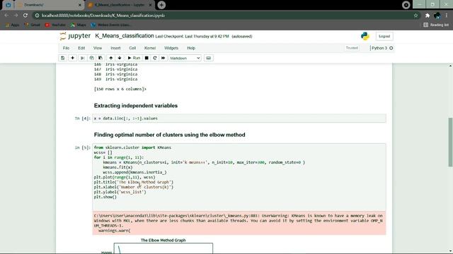 K-Means Clustering Algorithm | Elbow Method смотреть онлайн