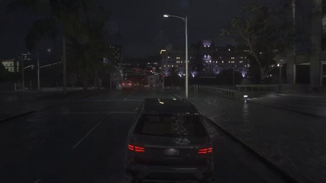 Photorealistic Los Angeles MERCEDES AMG GL63 Driving in Thunder / GTA 5 / 4K HDR / RTX 4090 смотреть онлайн