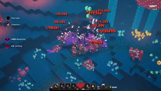 Mechanized Sawblade Long Continuous Pain Cycle - Minecraft Dungeons смотреть онлайн
