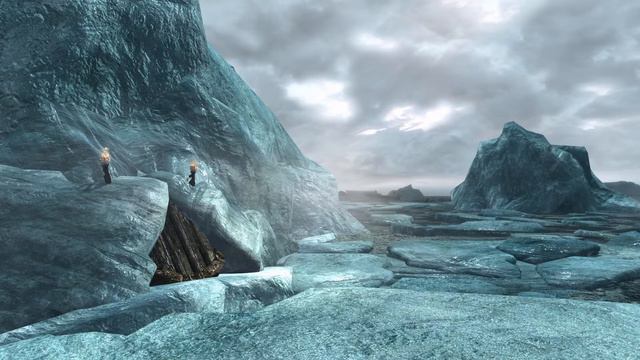 Beneath The Ice (1 Hour) - Skyrim смотреть онлайн