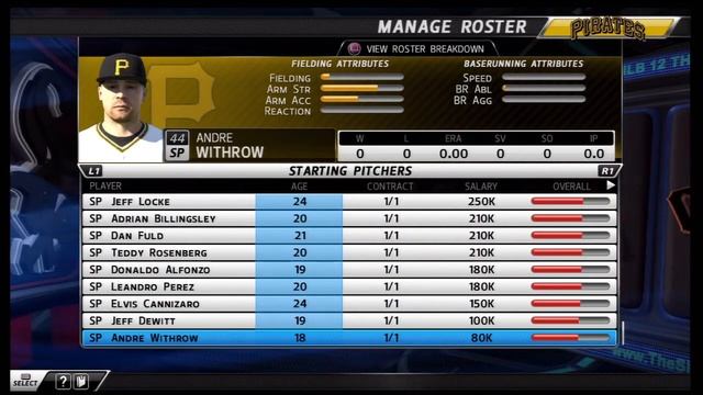 MLB 13 The Show | Rosters | How to Get All the Prospects смотреть онлайн