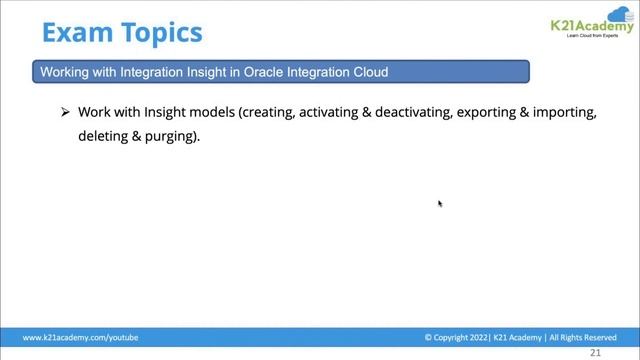 How to pass Oracle Integration Cloud (OIC) Certification - Strategies and Exam topics | K21Academy смотреть онлайн