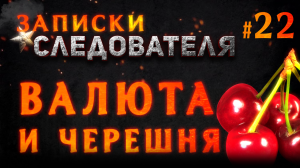 Записки Следователя #22 «Валюта и Черешня»