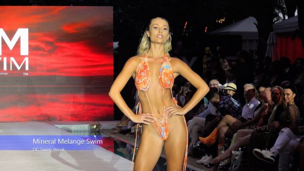 4K] Mineral Melange Swim ｜2022 Miami swim week _ DC swim week