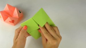 Оригами Гадалка из бумаги Как сделать Гадалку из бумаги