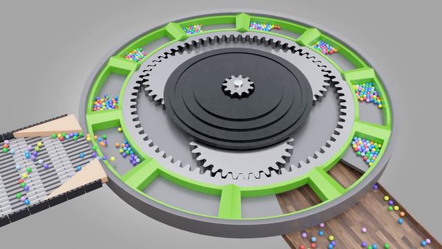 18 200 разноцветных шариков Marble Run Loop animation V11 смотреть онлайн
