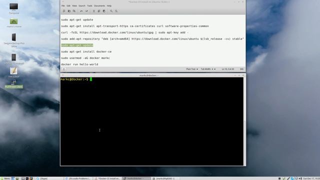 Docker-CE install on Ubuntu 16.04 смотреть онлайн