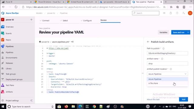 PowerBI - CI/CD using Azure DevOps смотреть онлайн