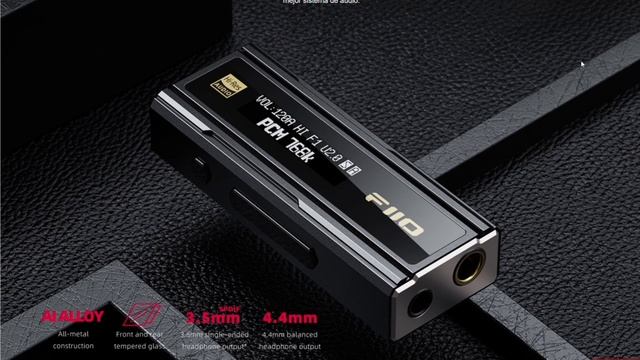 Fiio KA5 ? Dac/amp portátil con pantalla OLED y salida SPDIF смотреть онлайн