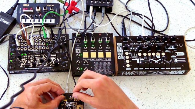 random techno 165(144bpm) SOMA RoAT, Bastl SP2, Bastl Kastle Drum, Bastl Thyme, Korg NTS-1 смотреть онлайн