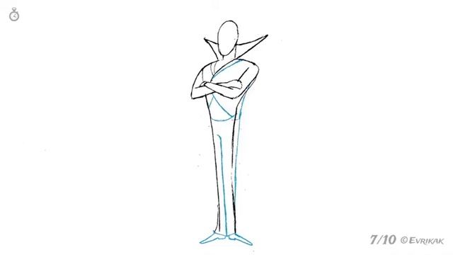 Как нарисовать графа Дракулу из мультфильма: инструкция от EvriKak смотреть онлайн