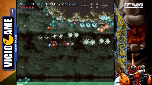 ? Axelay (Super Nintendo) Complete Gameplay смотреть онлайн