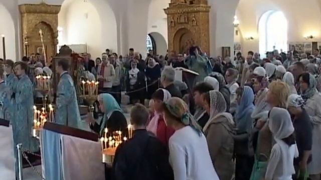 Престольный праздник Феодоровского собора 29 08 2015 смотреть онлайн