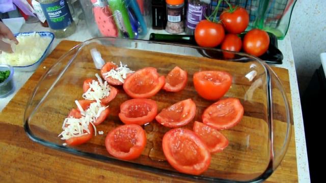 Mozzarella Baked Tomatoes - Low Carb / Keto смотреть онлайн