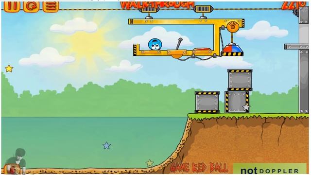 Red Ball 3: Blue Ball Complete Game Walkthrough (20 level + Boss fight ). KID Gaming смотреть онлайн