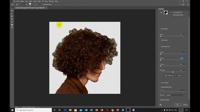 How to cut hair in Adobe Photoshop CC 2020 смотреть онлайн