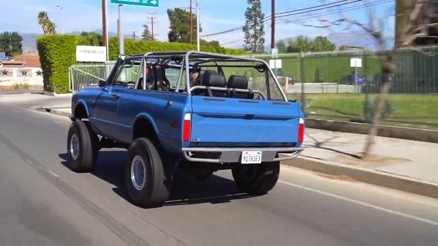 LSA Supercharged ‘69 Chevy K5 Blazer Restomod On E-85 Tune And 37 Tires With Ins