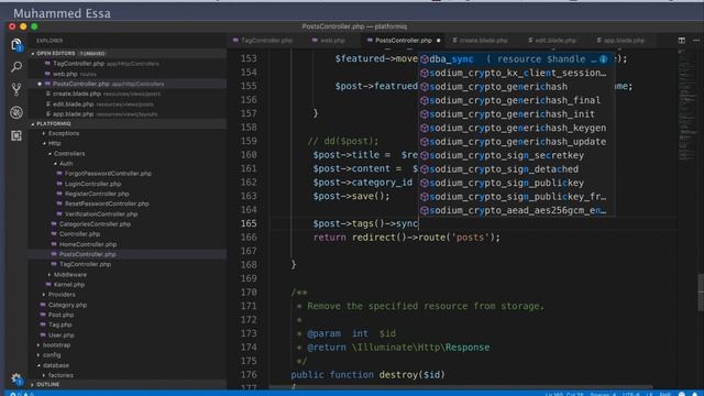 31 Laravel One to Many & Many To Many relational database смотреть онлайн