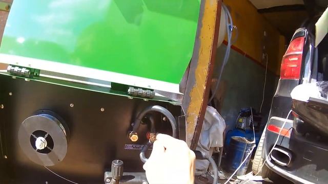 Смена полярности на полуавтомате DGM DUOMIG-220P смотреть онлайн